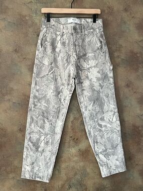 Men’s Hollister Gray Camo Carpenter Jeans